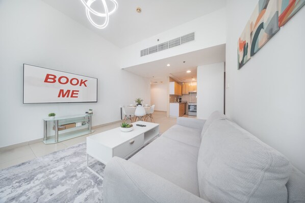 شقة | 1 غرفة نوم وخدمة الإنترنت