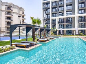 Studio - Arjan Studio for 4 With Pool Padel Court (Dubai)