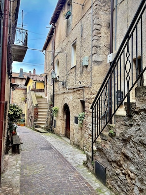 Exterior - Apartment in the historic center of Ponticelli, a characteristic village in Sabina (Scandriglia)