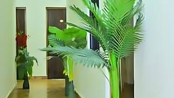 Deluxe Double Room, 1 King Bed, Balcony | Living area | 32-inch Smart TV with digital channels