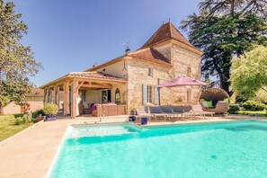 Una piscina climatizada