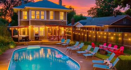 Memphis Belle - ¡PISCINA, jacuzzi, arcades, fogata, juegos y mucho más!