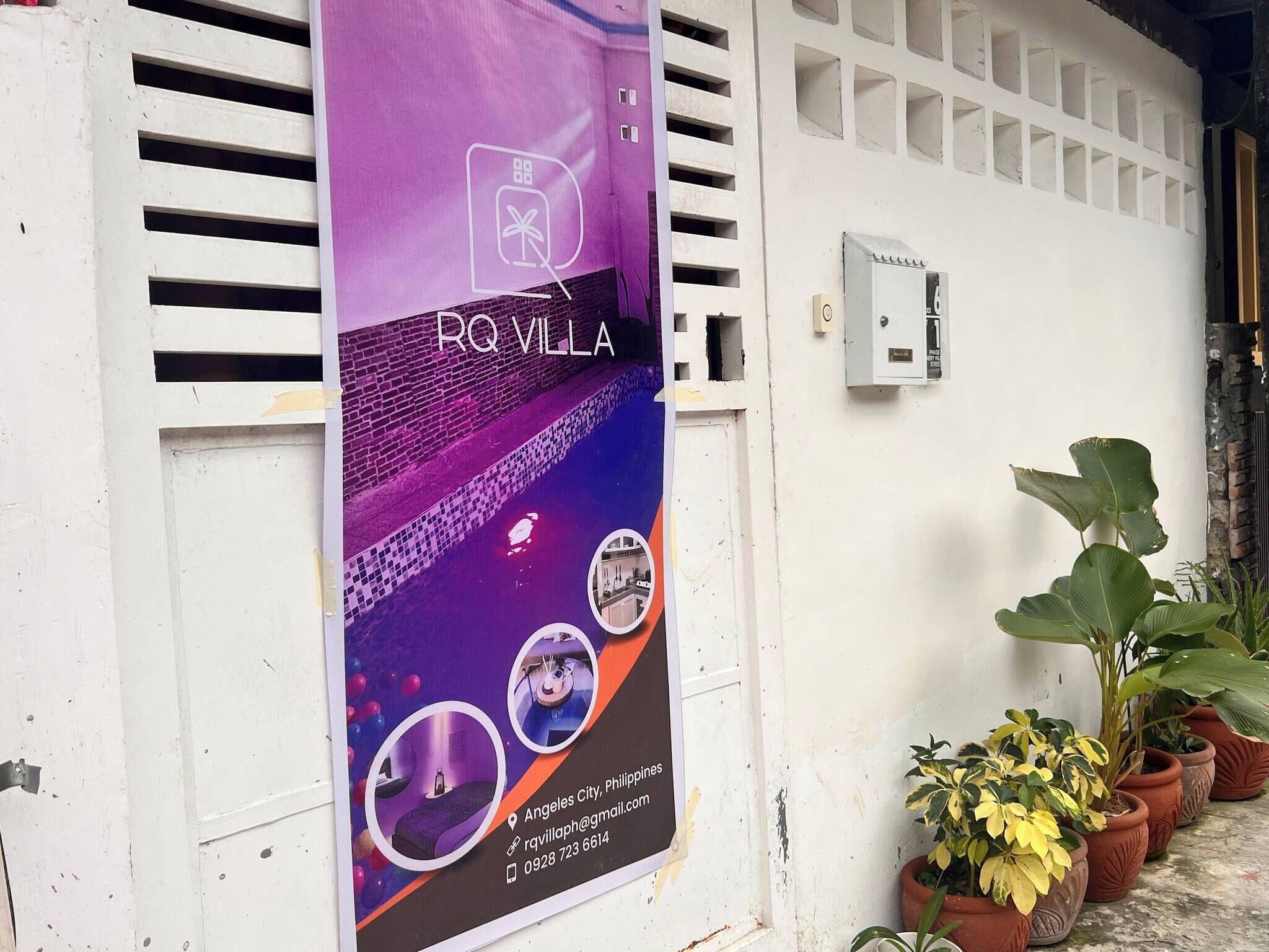 Entrada al alojamiento