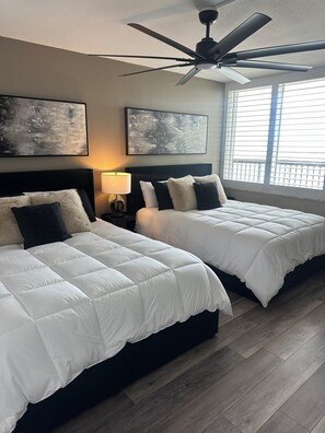 2 bedrooms, WiFi, bed sheets, wheelchair access
