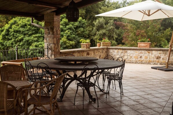 Restauration en plein air