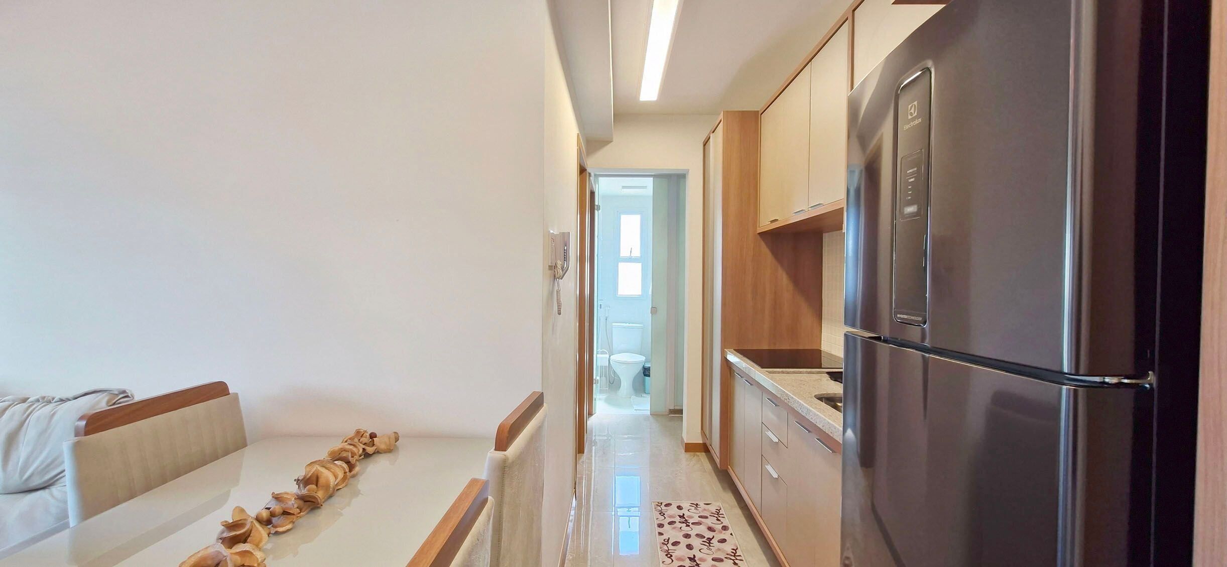 Apartamento básico | Parte interna