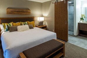 1 slaapkamer, een strijkplank/strijkijzer, wifi, beddengoed