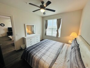 2 bedrooms, iron/ironing board, free WiFi, bed sheets