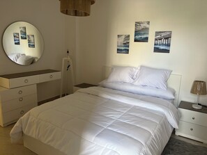 2 habitaciones, tabla de planchar con plancha y wifi 