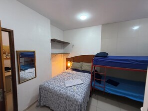 1 多间卧室、WiFi、床单