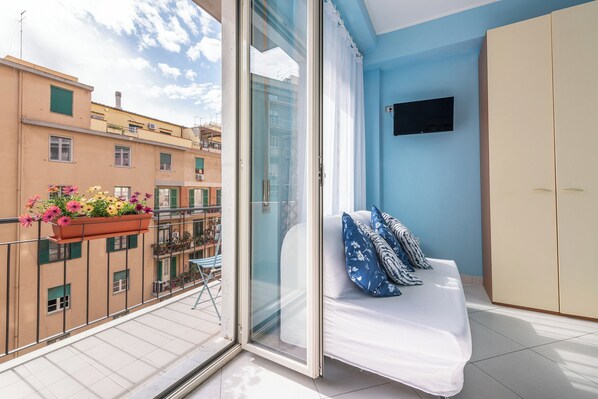 Chambre Classique, balcon, vue ville | Salle de bain