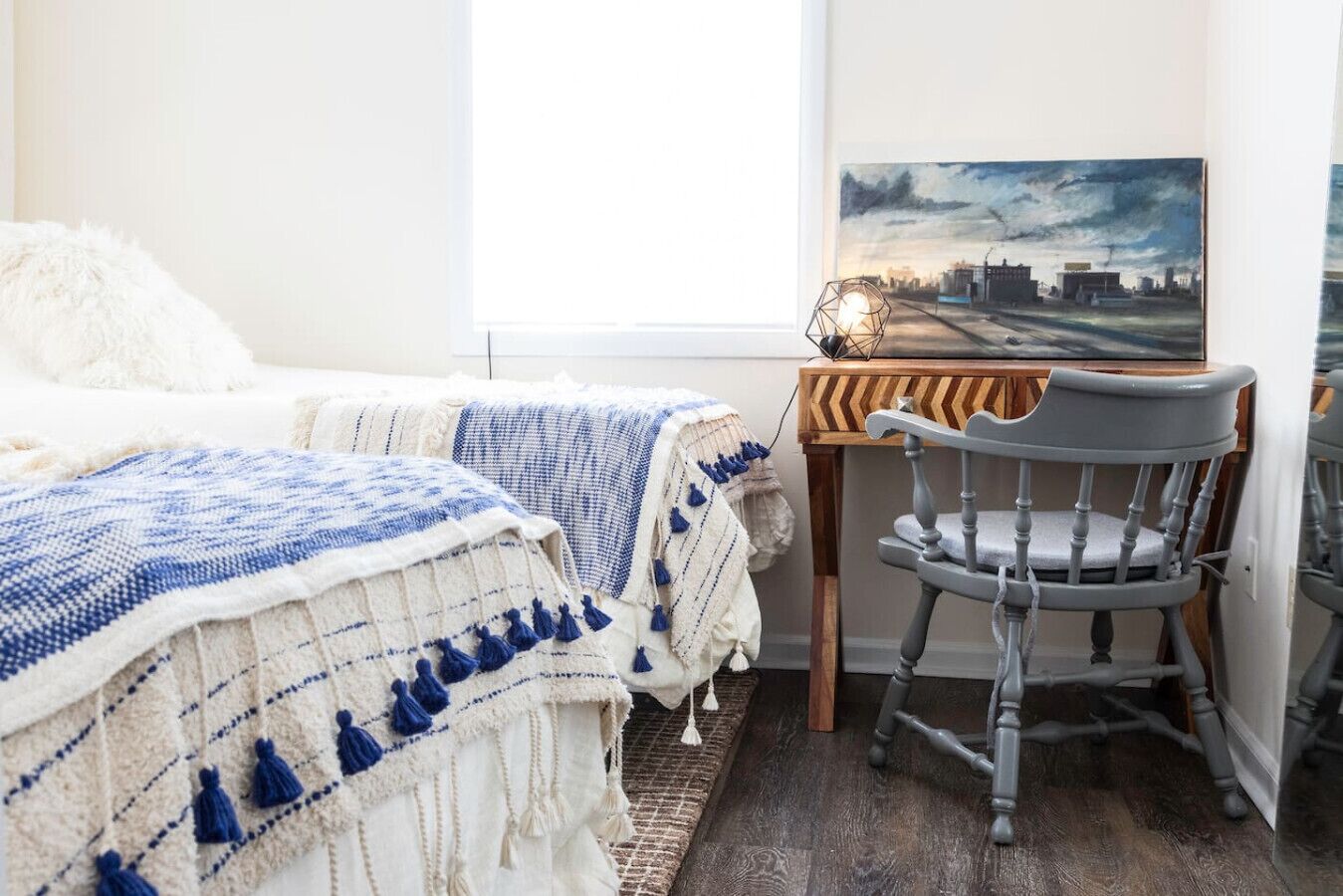 2 habitaciones, escritorio, wifi y ropa de cama 