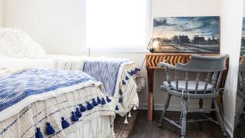 2 habitaciones, escritorio, wifi y ropa de cama