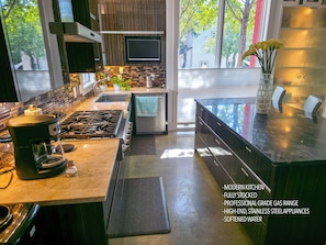 Oven, stovetop, dishwasher