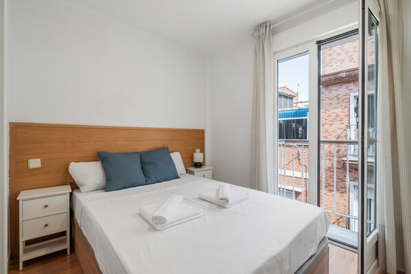 1 Schlafzimmer, Bügeleisen/Bügelbrett, kostenloses WLAN, Bettwäsche