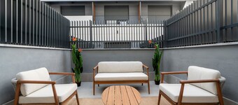 Exclusivo apartamento con terraza privada, piscina, gimnasio y coworking en Madrid