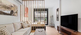 Exclusivo apartamento con terraza privada, piscina, gimnasio y coworking en Madrid