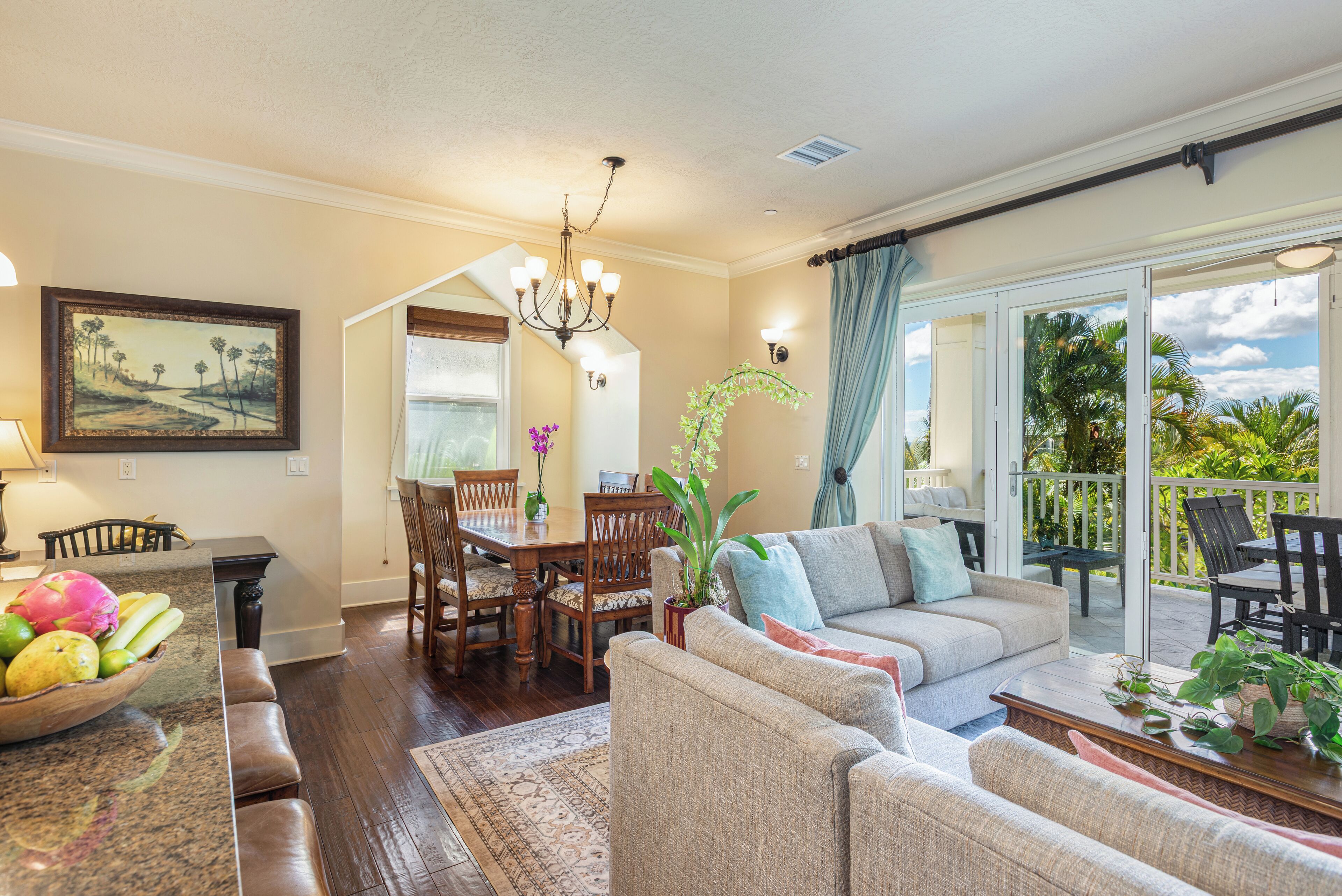 Smart TV, DVD player, books