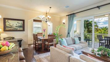 Smart TV, DVD player, books