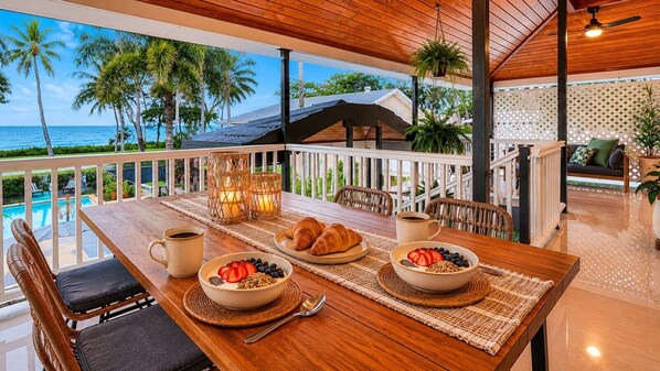 Outdoor dining