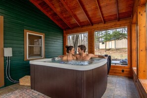 Bain à remous intérieur