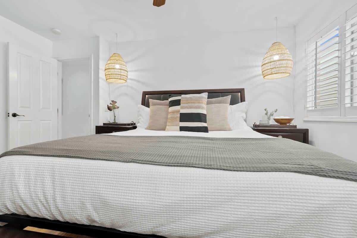 4 bedrooms, iron/ironing board, travel crib, WiFi
