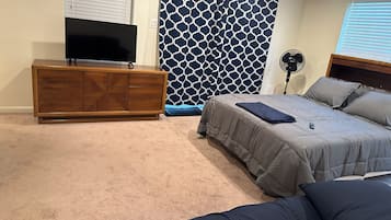 1 bedroom, WiFi, bed sheets, wheelchair access