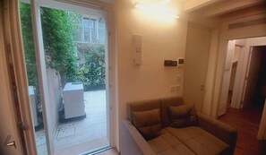 Huis, 2 slaapkamers, uitzicht op tuin | Interieur