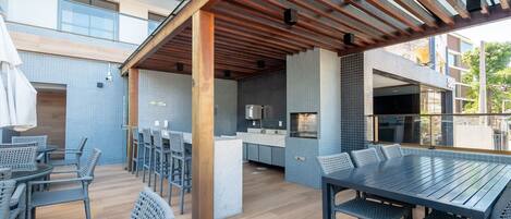 Basic-Apartment | Speisen im Freien