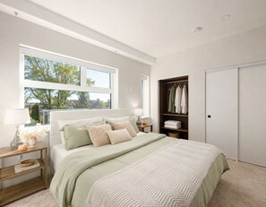 3 bedrooms, desk, iron/ironing board, free WiFi