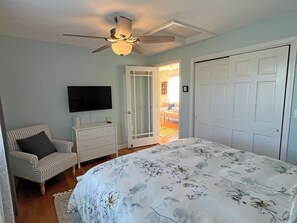 1 غرفة نوم وواي فاي وملاءات أسرّة