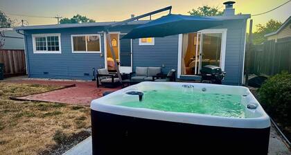 3B Achome Parking Wifi Fully Fenced Yard Jacuzzi
