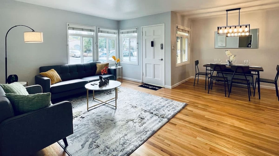 Sanmateo Cozy Central 3b1b Home Garage Parking AC