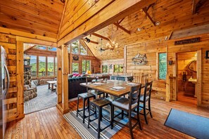 Interior - Big Foot’s Hideout | Game Room🎱 Hot Tub♨️ Mountain Views🌄 Near Dollywood🎢 (Gatlinburg)