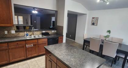 Spacious 3 bedroom, 2-bathroom home blends quaint charm with modern comfort.