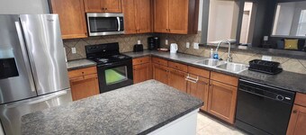 Spacious 3 bedroom, 2-bathroom home blends quaint charm with modern comfort.