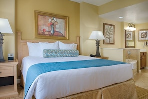 2 bedrooms, in-room safe, iron/ironing board, WiFi