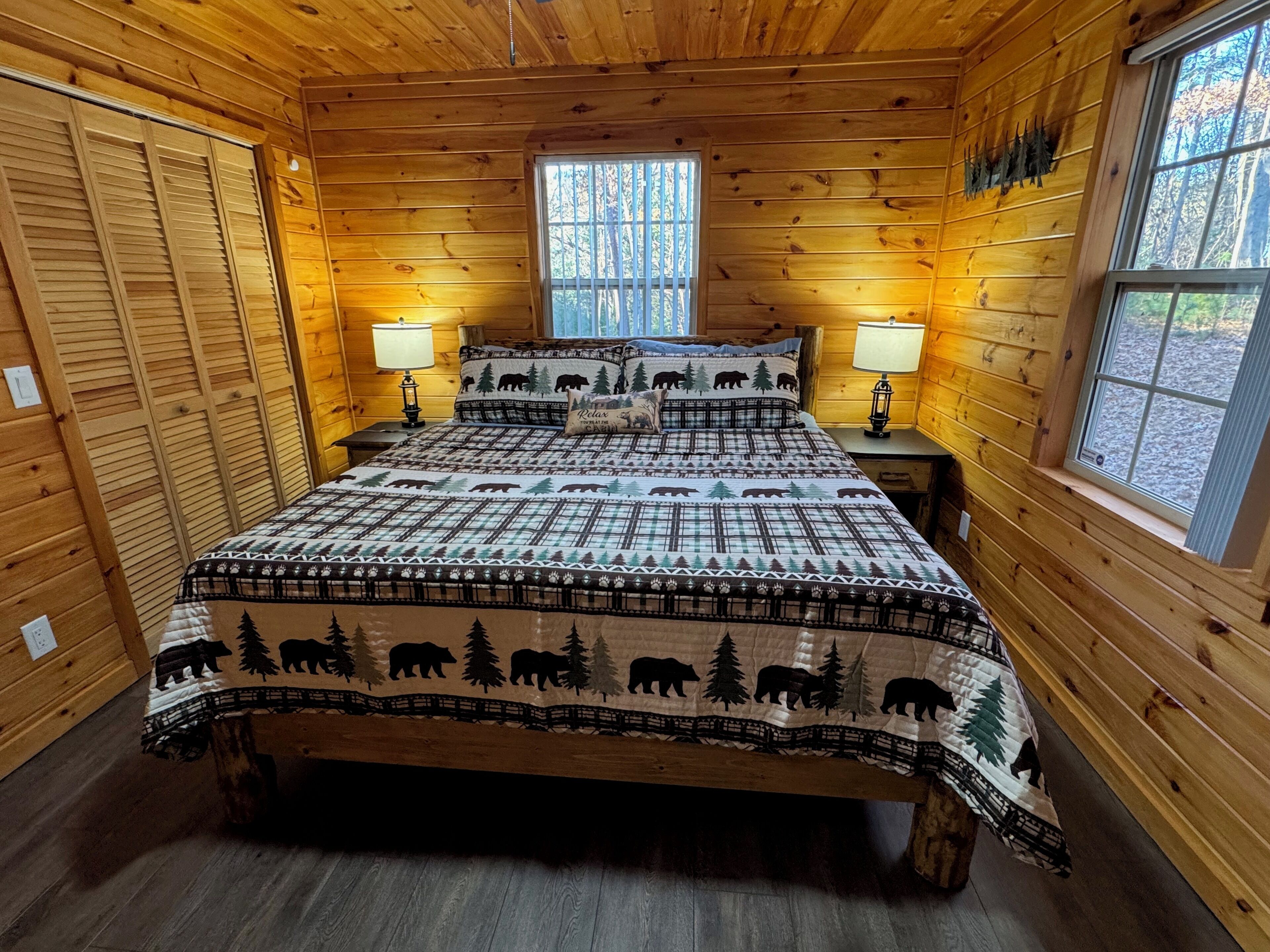 3 sovrum, skrivbord, strykjärn/strykbräda och gratis wi-fi