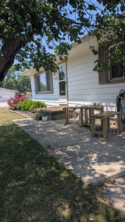 This property is shared with the Host. On the corner in a welcoming neighborhood