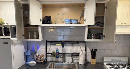 Park Ave 1BR • Free Parking & Patio • Walkable!