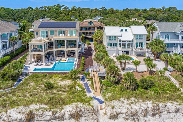 Exterior - 63 Dune Lane, OceanFront,  Pool, HotTub, Games, North Forest Beach (Hilton Head Island)