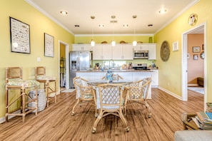 Dining - Escape | Steps to the Beach | Large Deck | Group Ready (Crystal Beach)