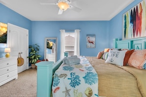 2 chambres, bureau, Wi-Fi gratuit, draps fournis