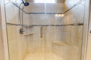 Shower, towels