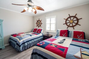 2 chambres, bureau, accès au Wi-Fi (inclus), literie fournie