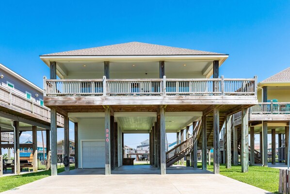 Exterior - Ocean View 3BR Free Cancellation up to 14 Days (Port Bolivar)