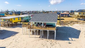 Exterior - Prime | Beachfront | Beach Access | Sleeps 8 (Surfside Beach)