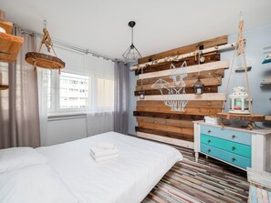 1 soverom, strykejern/-brett, wi-fi og sengetøy