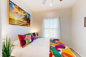 3 bedrooms, desk, travel cot, free WiFi