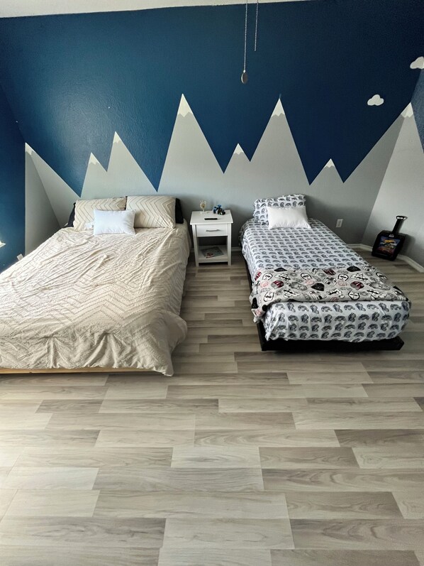 3 chambres, bureau, fer et planche à repasser, Wi-Fi gratuit